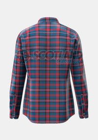 Evans Tartan Shirt Back