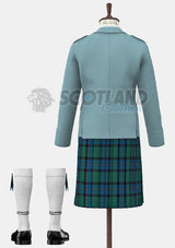 Flower of Scotland Tartan Argyle Outfit