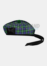 Forbes Tartan Glengarry Hat Side