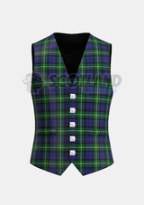 Forbes Tartan Waistcoat Front