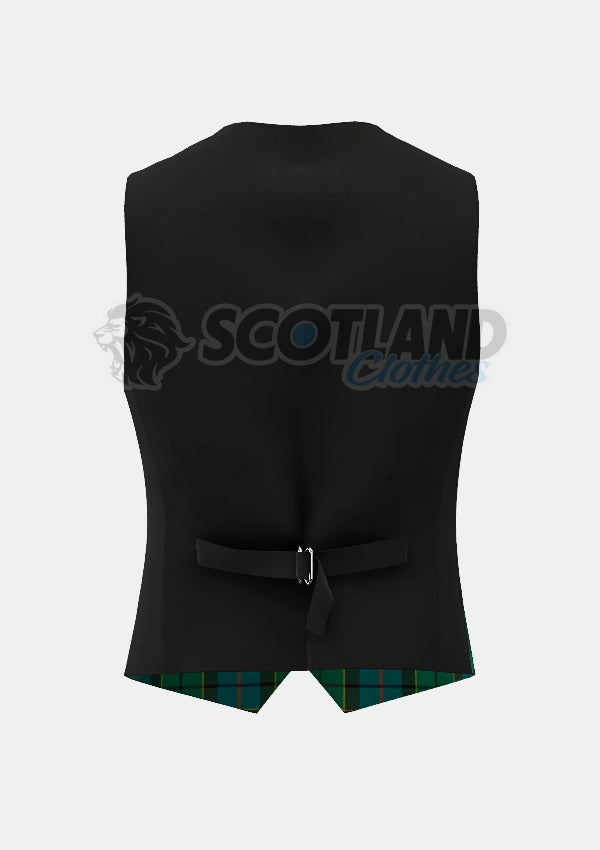 Forsyth Tartan Waistcoat Back