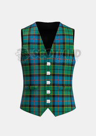 Forsyth Tartan Waistcoat Front