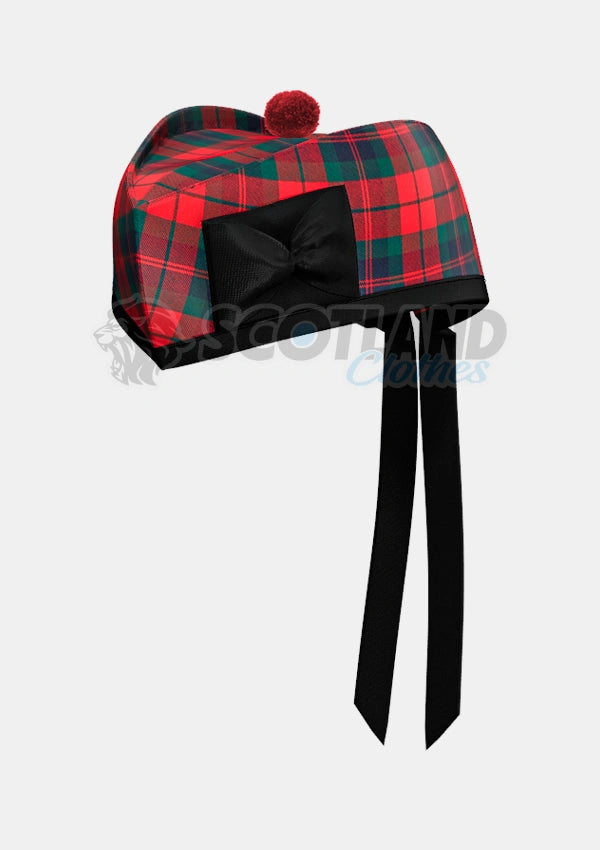 Fraser Tartan Glengarry Hat Front