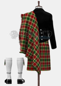 Gibson Tartan Prince Charlie Outfit