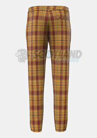 Glen Affric Tartan Trouser Back