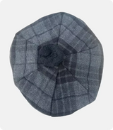 Grey Night Tartan Tam O Shanter Hat