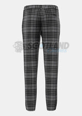 Grey Watch Tartan Trouser Back