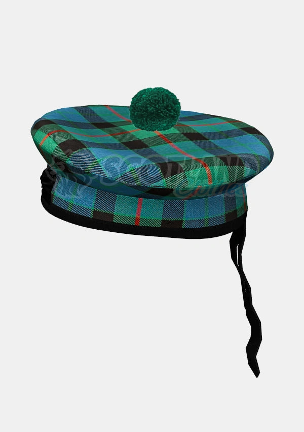 Gunn Tartan Balmoral Hat Front Side