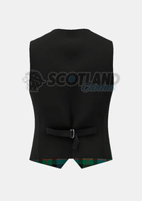 Gunn Tartan Waistcoat Back