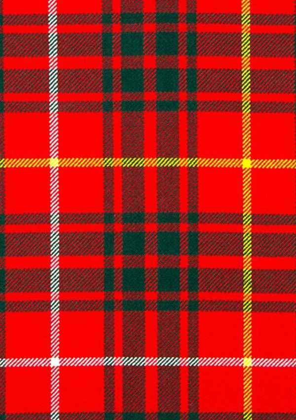 Hand Made Bruce Modern Tartan Fabric