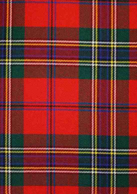 Hand Made Maclean Of Duart Ancient Tartan Fabric