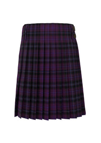 Hand Made Purple Tartan Kilt Back