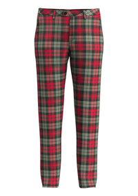 Hand Made Maclachlan Weathered Tartan Trouser