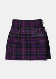 Purple Women Tartan Kilt