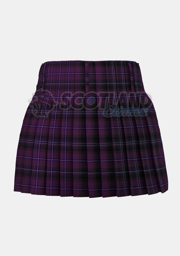 Purple Women Tartan Kilt