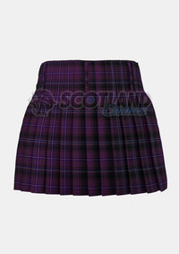 Purple Women Tartan Kilt
