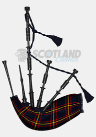 Handmade Maclain of lochbuie hunting tartan Bagpipe