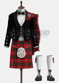 Hay Tartan Prince Charlie Outfit