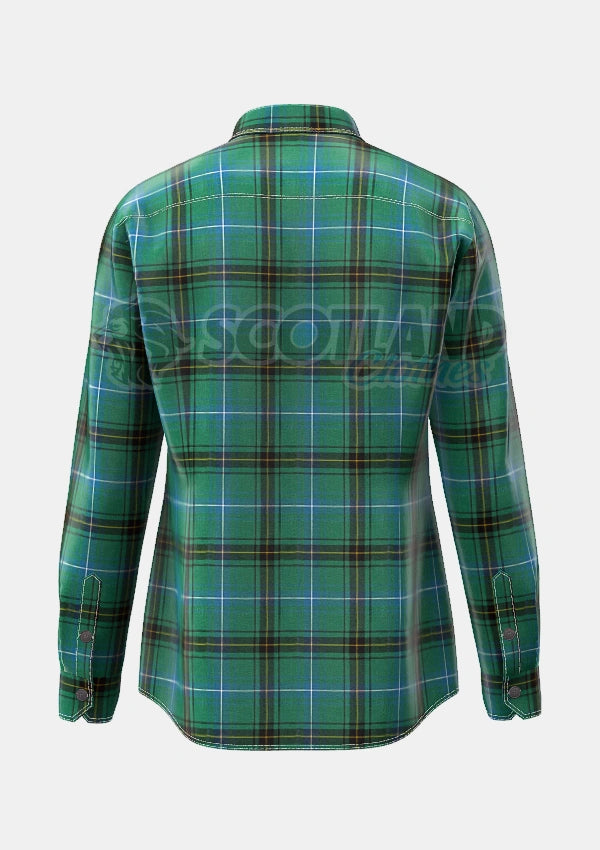 Henderson Tartan Shirt Back