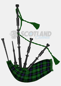 Hibernian Football Club Tartan Bagpipe