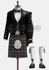 Highland Granite Tartan Prince Charlie Outfit