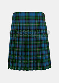 Hogg Dress Tartan Kilt Back