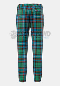 Hunter Tartan Trouser Back