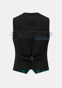 Hunter Tartan Waistcoat Back