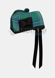 Irvine Tartan Glengarry Hat Front