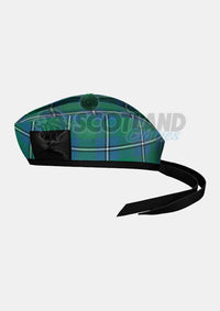 Irvine Tartan Glengarry Hat Side