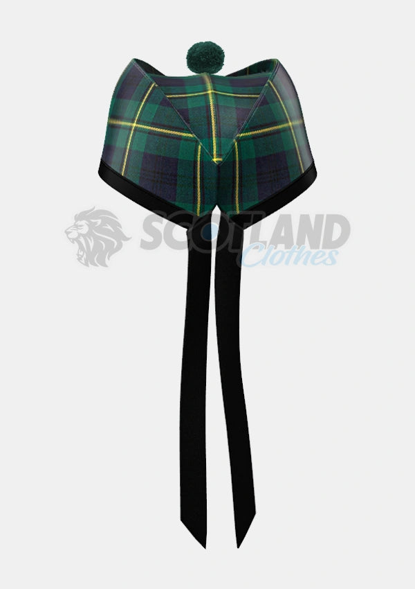Johnstone Tartan Glengarry Hat Back