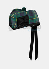 Johnstone Tartan Glengarry Hat Front