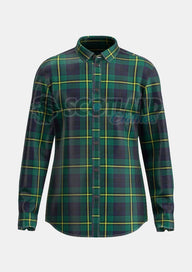 Johnstone Tartan Shirt Front