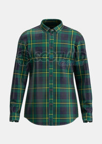 Johnstone Tartan Shirt Front
