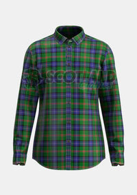 Jones Tartan Shirt Front