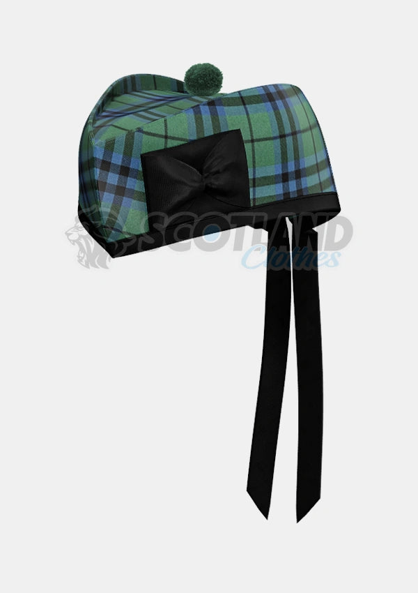 Keith Tartan Glengarry Hat Front