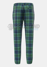 Keith Tartan Trouser Back