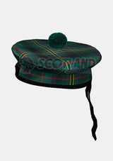 Kennedy Tartan Balmoral Hat Front Side