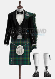 Kennedy Tartan Prince Charlie Outfit