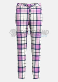 Kerr Orchid Tartan Trouser