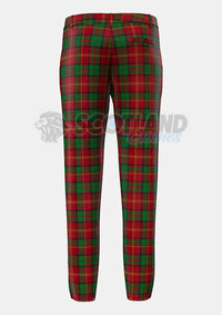 Krik Tartan Trouser Back