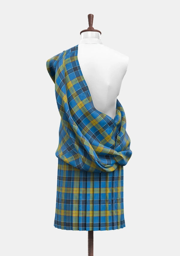 Laing Tartan  Great Kilt Back
