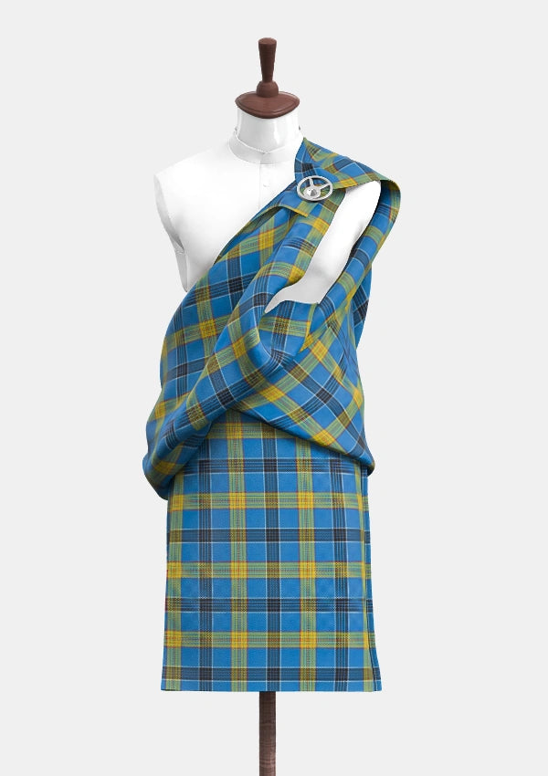 Laing Tartan  Great Kilt Front