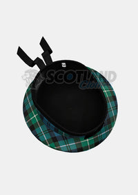 Lamont Tartan Balmoral Hat Back Side