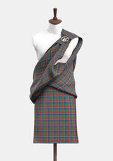 Land_s End Maroon Tartan   Great Kilt Front