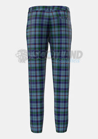 Leith Tartan Trouser Back