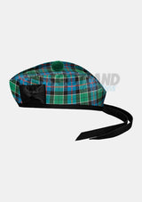 Leslie Tartan Glengarry Hat Side