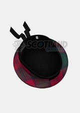 Lindsay Tartan Balmoral Hat Back Side