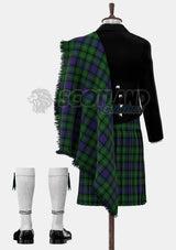 Loch Carron Tartan Prince Charlie Outfit