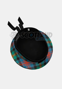 Logan Tartan Balmoral Hat Back Side